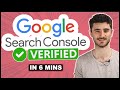 Google search console verify domain ownership via dns record