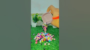 Satisfying Reverse Breads ASMR || Colouring Ball reverse video #asmr #satisfying #reverse