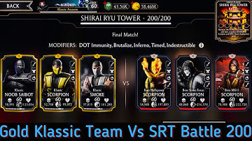 Shirai Ryu Fatal Tower Bosses Battle 180,200 Final Fight + Reward | MK Mobile