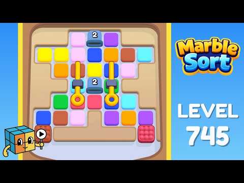 Marble Sort level 745 walkthrough video cover