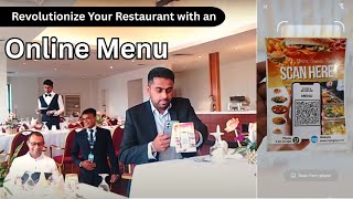 Revolutionize Your Restaurant with an Online Menu!