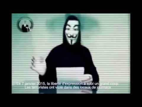 ANONYMOUS #OpCharlieHebdo