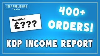 Amazon KDP Income Report August 2023 | Orders, Earnings & Next Steps