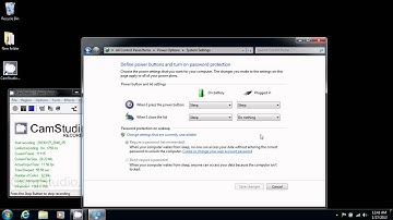 How to Change What Closing the Lid Does on a Windows 7 Laptop