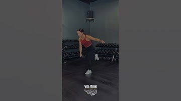 Dumbbell Single Arm Single Leg Romanian Deadlift Contralateral (Female)