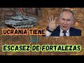 UCRANIA CARECE DE FORTIFICACIONES PARA FRENAR TANQUES RUSOS