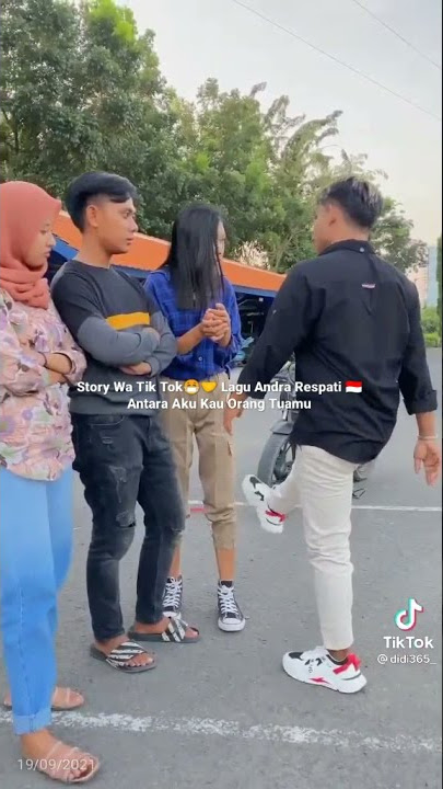 Story Wa Tik Tok 🇮🇩😷🤝 Lagu Andra Respati Antara Aku Kau Dan Orang Tua mu,Cover OlehPipitAngga 2023.