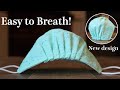 New Design - Breathable Face Mask Tutorial｜It doesn't touch mouth and nose @DIY Trefa