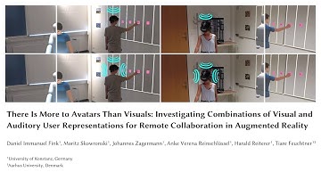 ISS 2024 - There Is More to Avatars Than Visuals