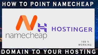 how to point namecheap domain to hosting |  connect and add  namecheap domain in hostinger 2023