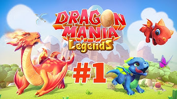 Dragon Mania LegendsGameplay Walkthrough Part 1 - iOS Android