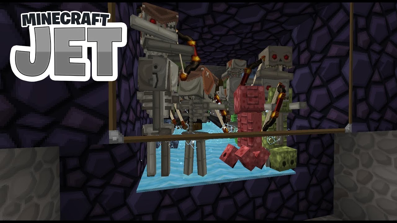 Mega Mobfarm! 13.000 Drops pro Stunde! - Minecraft Jet - #5 hypixel skyblock redstone