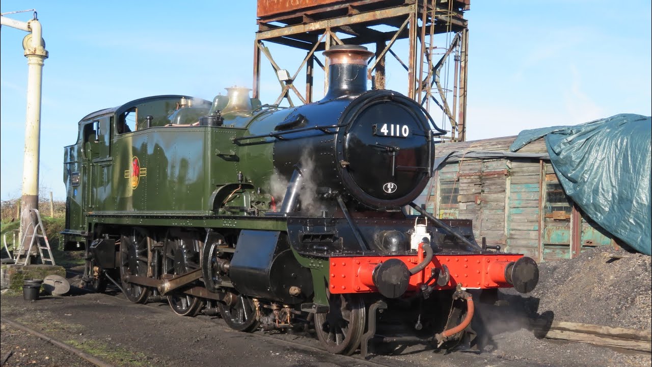 GWR Large Prairie No: 4110 04/08/2024 - YouTube