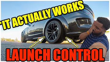 LAUNCH CONTROL in my DODGE CHARGER 392 SCAT PACK is F###### CRAZY!!!!!!! I was doing it WRONG!!!!!..