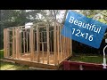 12x16 Storage building part #1