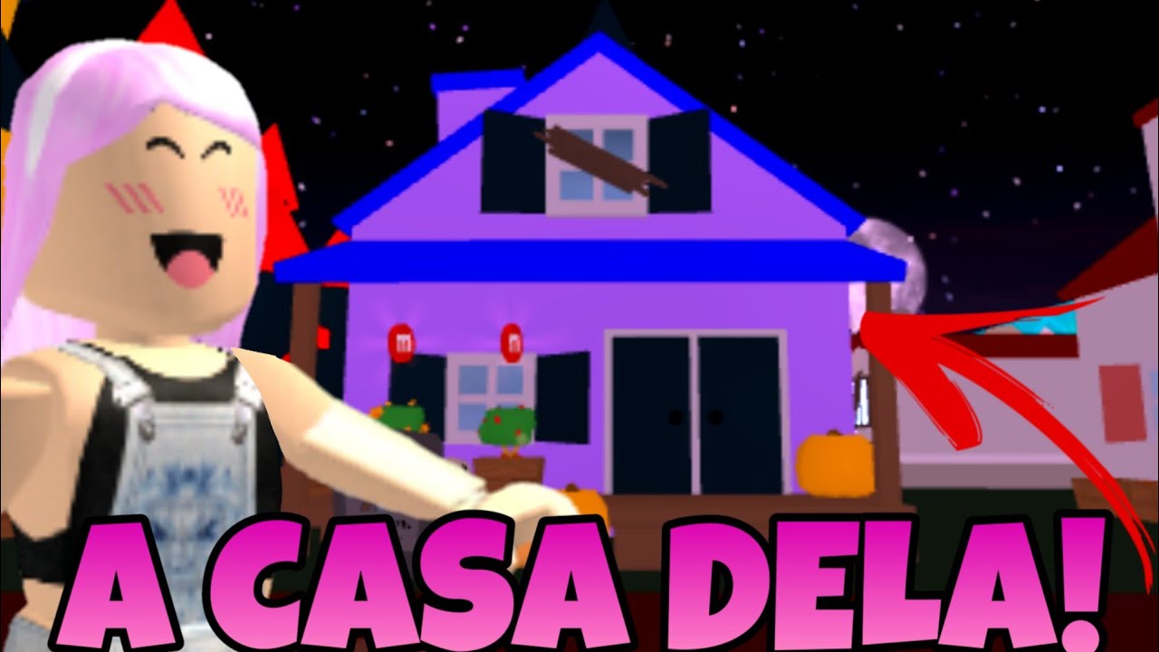 INVADIU NOSSA CASA e ACABOU PRESO BLOXBURG - Roblox 