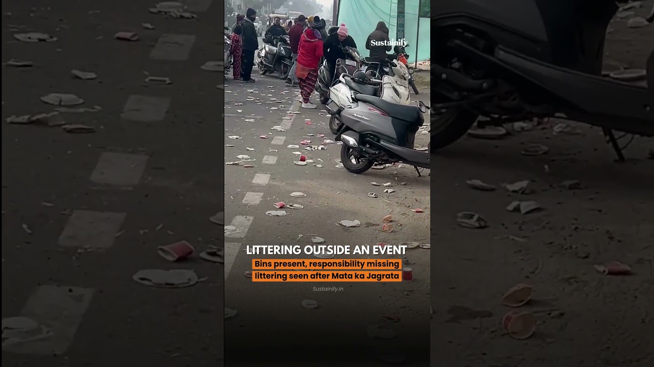 When Clean Facilities Are Ignored at Public Events  #cleanindia #civicsense #news
