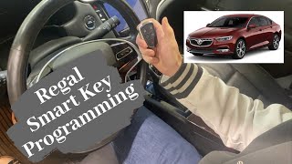 How To Program A Buick Regal Smart Key Remote Fob 2018 - 2020