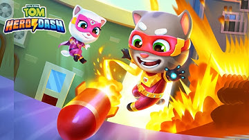 Talking Tom Hero Dash - Gameplay Walkthrough Part 15 - New Update (iOS, Android)