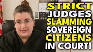 Strict Judges SLAM Sovereign Citizens In Court — EPIC SovCit FAIL!!!