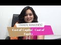Lec 4: Cost of Capital  Cost of Equity
