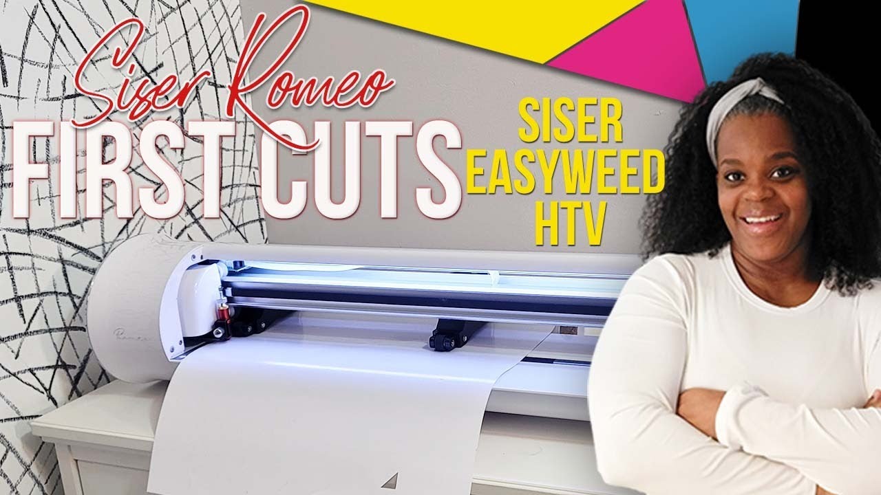 Siser R Cutting @Siser Romeo Cutting Machine For Newbies | Cutting Easyweed HTV - YouTube