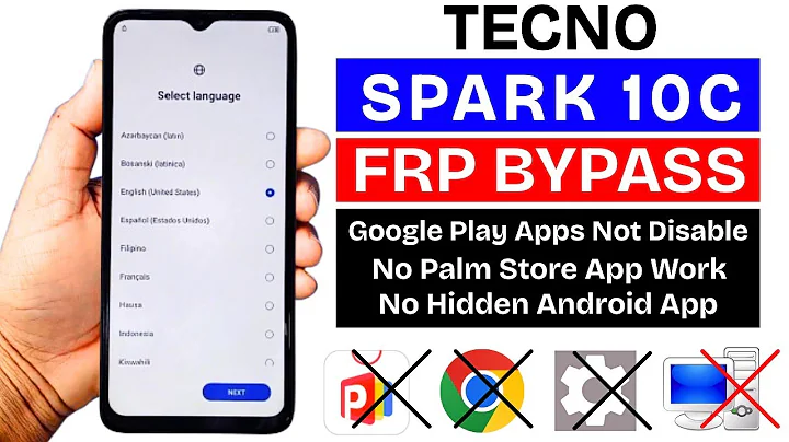 Tecno Spark 10c (Kl5k) : Google/Frp Bypass Android 12 Without Pc - Apps Not Disable New Update 2025