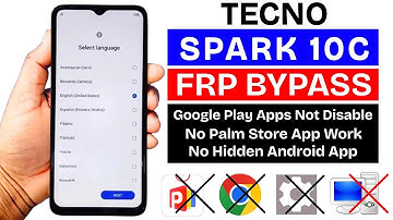 Tecno Spark 10c (Kl5k) : Google/Frp Bypass Android 12 Without Pc - Apps Not Disable New Update 2025