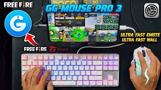 GG Mouse Pro 3 me Fast Emote Macro kaise lagaye || Fast Glow wall kaise lagaye 😱