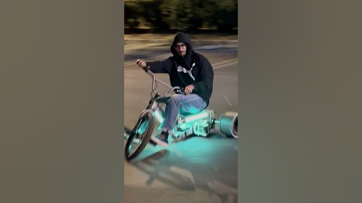 Electric Drift Trike BRAAAP! ⚡🏎💨 #drifttrike #electrictrike #braaap