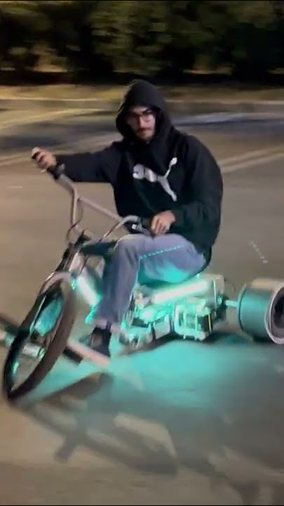 Electric Drift Trike BRAAAP! ⚡🏎💨 #drifttrike #electrictrike #braaap