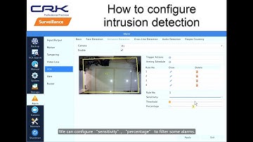 Uniview Configuration Video   How to Configure Intrusion Detection in NVR