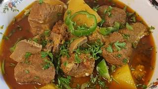 ALOO GOSHT RECIPE BY UROOSA' KITCHEN