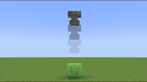 How to bounce anvil on slime