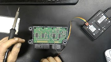 GM Airbag TC module with MC9S12XEQ384 MCU reset.