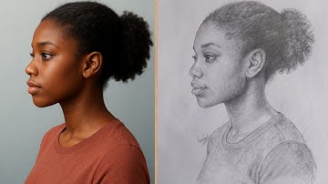 Loomis Method Portrait Drawing Tutorial
