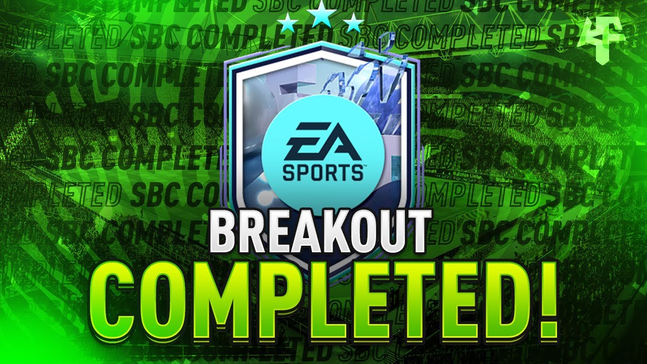 Breakout SBC Completed - Tips & Cheap Method - Fifa 22