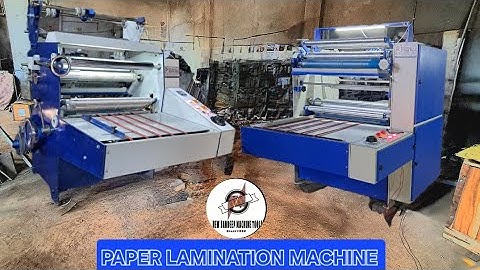 paper plate lamination machine m. no 9815663813,9872224952