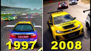 All TOCA Race Games series (1997 to 2008)