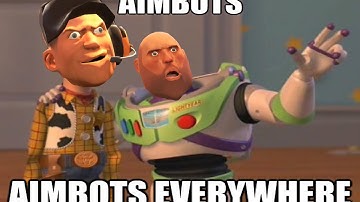 Aimbot hacker on tf2