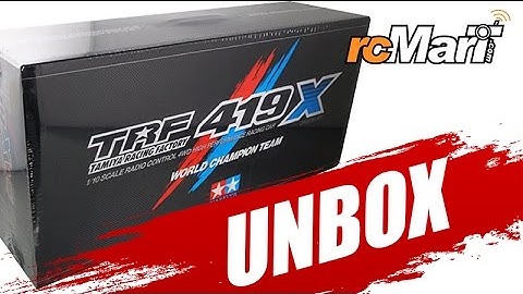 Tamiya TRF419X WS Unbox Video