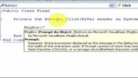How to make: Hello World program in Visual BASIC