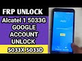 Alcatel OT-5033G, 5033A, 5030D GOOGLE ACCOUNT BYPASS WITHOUT PC 2020 VER:8.1