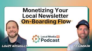 Monetizing your Local Newsletter on-boarding flow