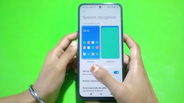 How To Hide Navigation Button In Poco M5, Hide Back Button Setting In Poco M5,