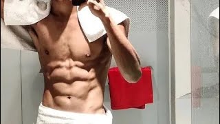 16 Years Old Flexing Abs Sixpack Anak SMA Pamer Otot Workout
