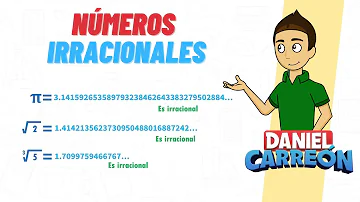 ¿Cuáles son 10 ejemplos de números irracionales?