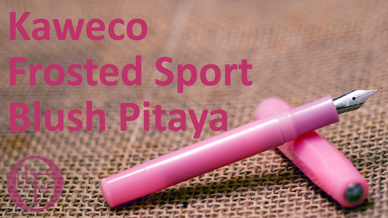 Kaweco Frosted Sport Fountain Pen Blush Pitaya # 