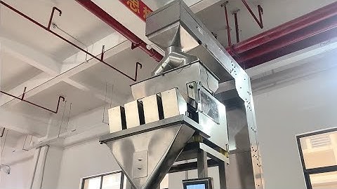 4 heads linear weigher rice PE film vffs vertical form fill seal machine, rice bag packing machine
