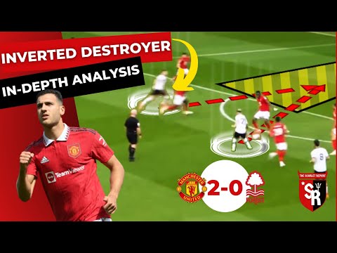 ETH&#39;s NEW Diogo Dalot is an OP CHEAT CODE | Manchester United VS Nottingham Forest Tactical analysis